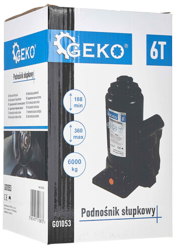Zdvihák hydraulický, nosnosť 6.000kg, GEKO 3