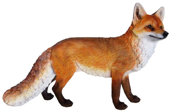 Dekorácia MagicHome Gecco Líška, polyresin, 72 cm