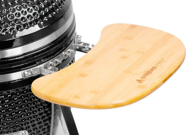 Gril Strend Pro Kamado Egg 16", priemer 33,50 cm, gril výška 73 cm, čierny, 40x57x97,50 cm 4