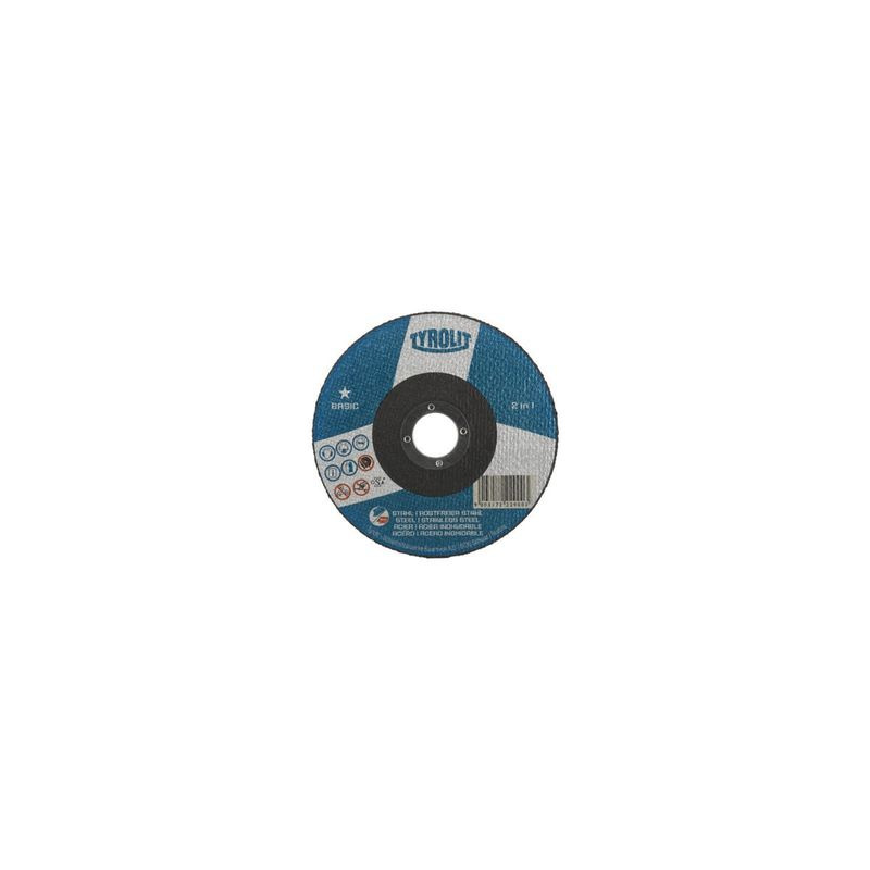 Kotuc Tyrolit 150x2,5mm, 41, A30Q-BF, oceľ/nerez, 2in1 Basic *