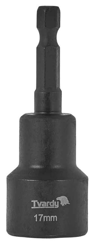 Adaptér úderový 1/4" 6 hran magnetický 17x48 mm, TVARDY 1