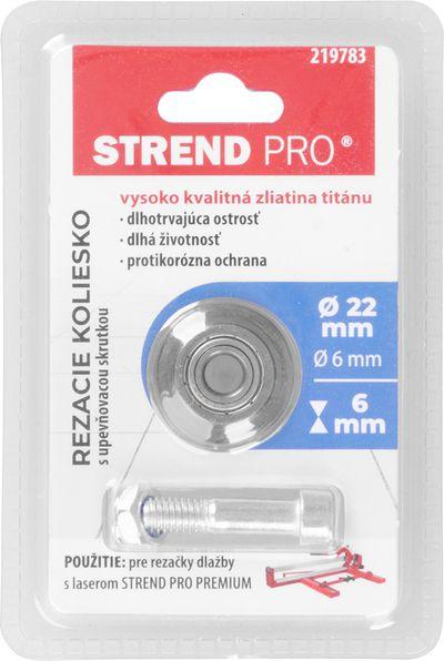 Koliesko Strend PRO PREMIUM WB218 (22x6x6 mm) náhradné, pre rezač dlažby, professional, heavy duty 1