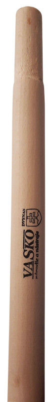 Násada drevená na cestársku metlu 150 cm, priemer 26 mm, kužeľový koniec, buk 1