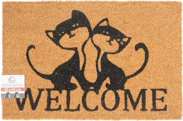 Rohožka MagicHome, pred dvere, Welcome, kokos/pvc, 40x60 cm 3