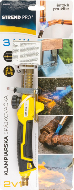 Horák Strend Pro, na spájkovanie, na plyn, hadica L-1,5 m 6