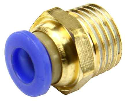 Sada pneumatických rýchlospojok so závitom 1/4", 6 mm, 10 ks, MAR-POL 1
