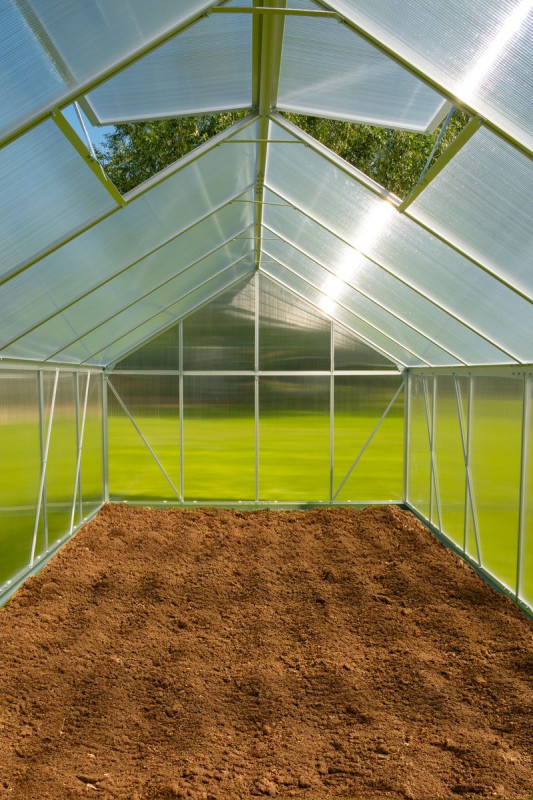 Skleník Strend Pro Greenhouse, Alu, polykarbonát PC 6 mm, 250x370x195 cm 8