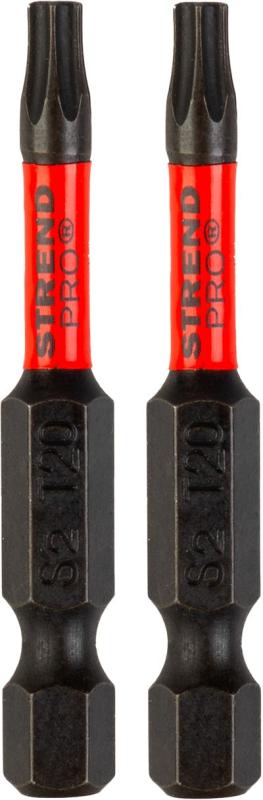 Bit Strend Pro Premium Torx, T 20, bal. 2 ks 1