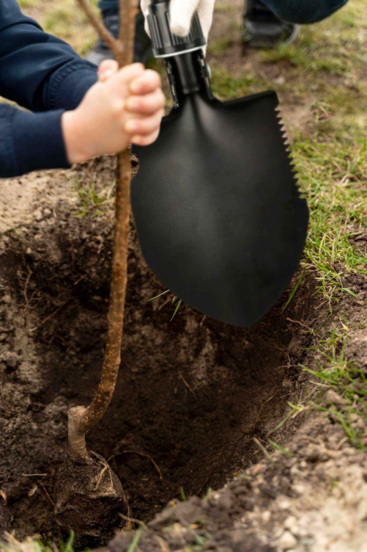 Skladacia lopata 41cm 100x45 mm, GEKO 3