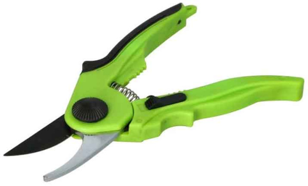 Nožnice záhradnícke 210 mm s poistkou, polkruhové, EGA 1