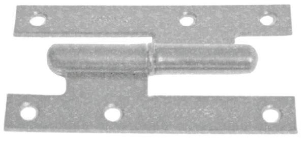Záves dverový T0019A • H Zn 95x55x2.0 mm, ľavý