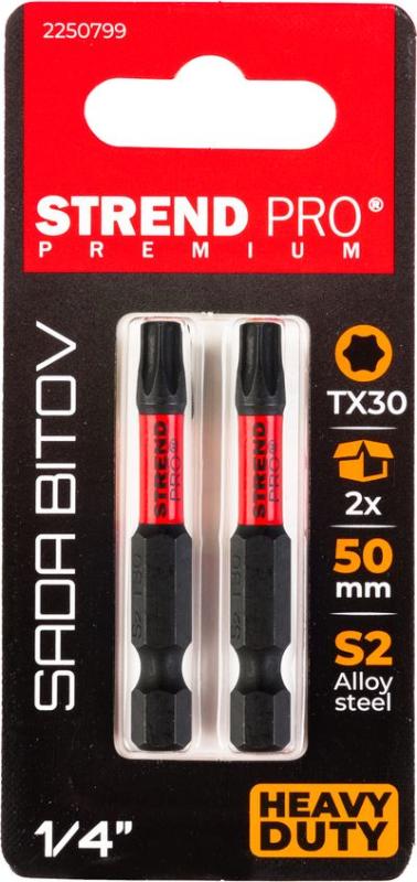 Bit Strend Pro Premium Torx, T 30, bal. 2 ks