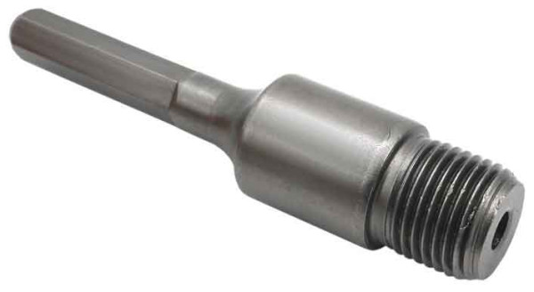 Adaptér na vídiovú korunku, dĺžka 110 mm, závit M22, upínanie 6 HRAN, XL-TOOLS 1