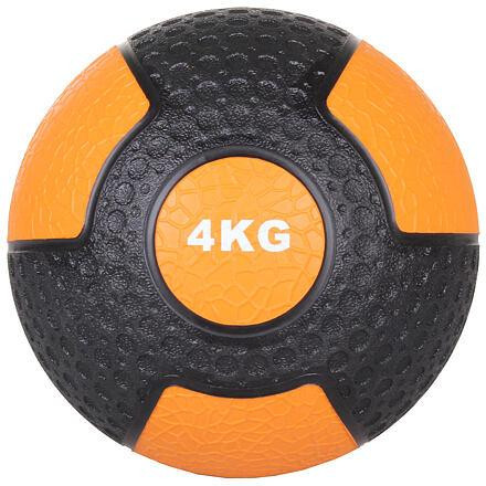 Merco Dimple gumová, medicinbalová lopta 4KG