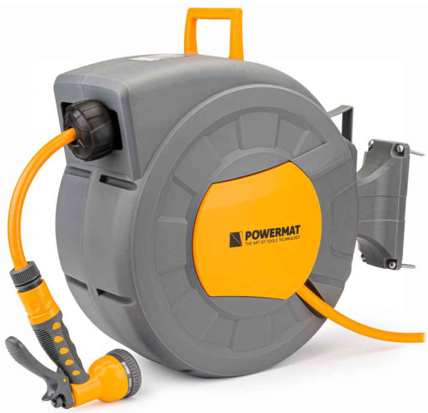 Samonavíjací závesný bubon so záhradnou hadicou 20 m, PM-ABNW-20M 13