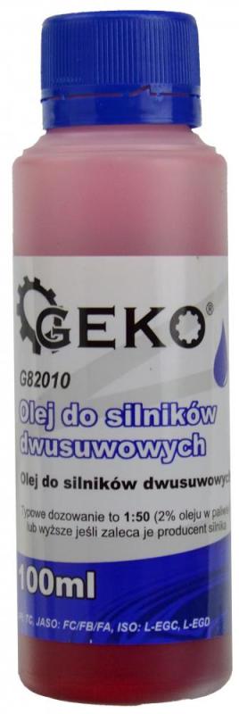 Olej pre dvojtaktné motory 100ml, GEKO