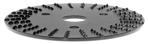 Rašpľa rovná 125 x 3 x 22,2 mm vysoký zub, TARPOL, T-11 5