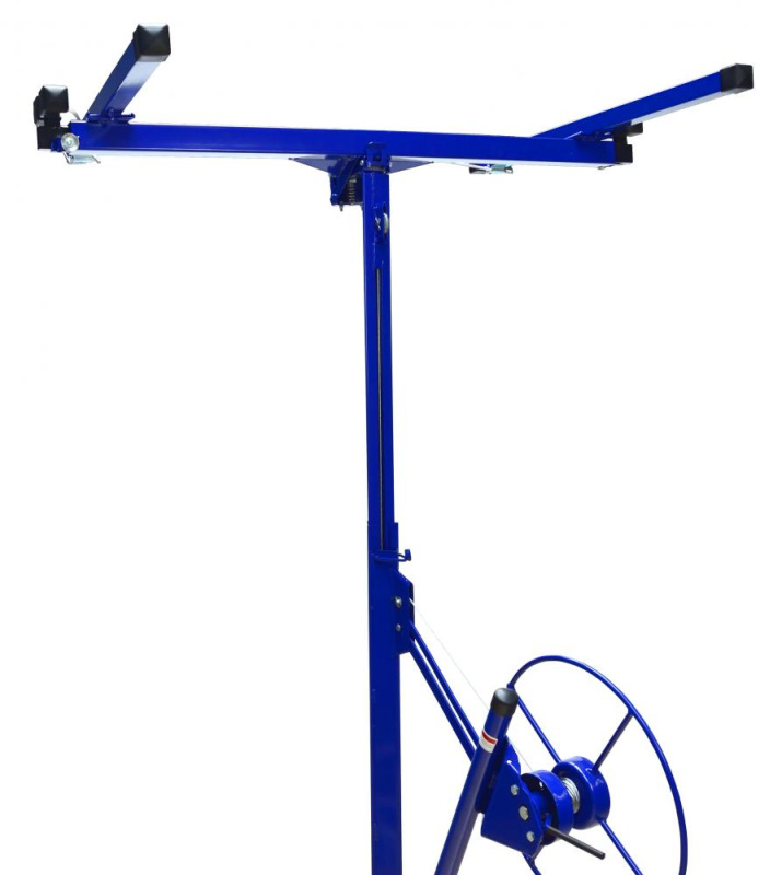 Montážny stojan na sádrokartón, zdvih 140-350 cm, max. tabuľa 128 x 488 cm, GEKO 12