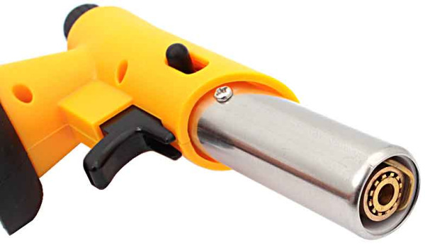 Horák na plynovú kartušu s rukoväťou, závit 7/16", PRO-TECHNIK 3