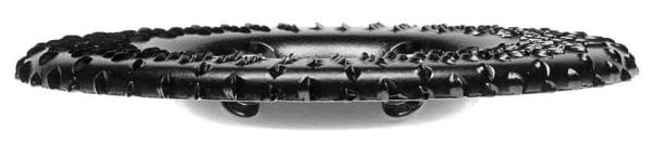 Fréza rašpľová do uhlovej brúsky 120 x 6 x 22,2 mm zapustená, stredný zub, TARPOL, T-82