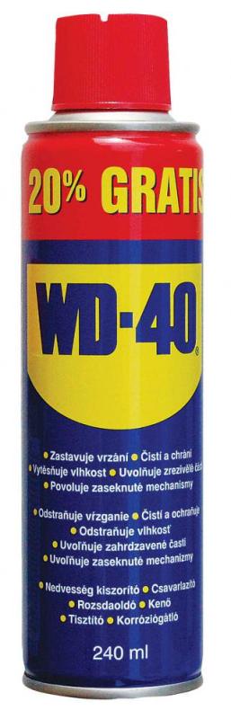 Sprej mazací a konzervačný WD-40, 200 ml