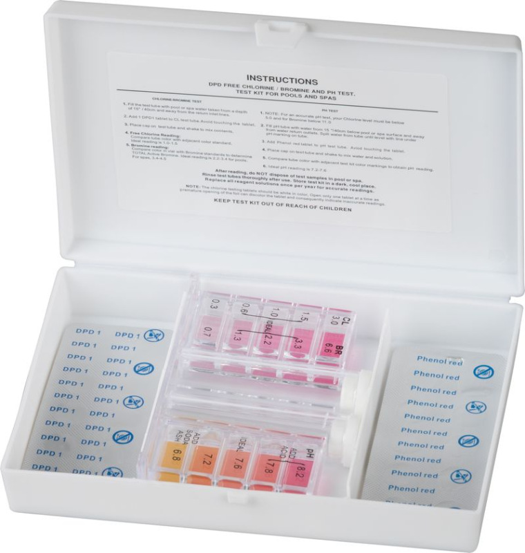 Tester vody Strend Pro Pool 2306757, tabletový pH/Cl, bazénový