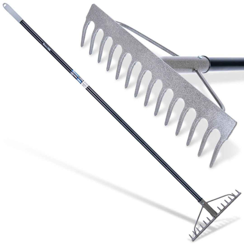 Kovové hrable 14-zubové 150cm HARD-LINE, GEKO
