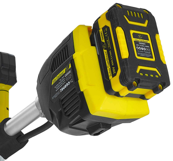Akumulátorový krovinorez bezuhlíkový, 4.0Ah 20V CoreX, GEKO 5