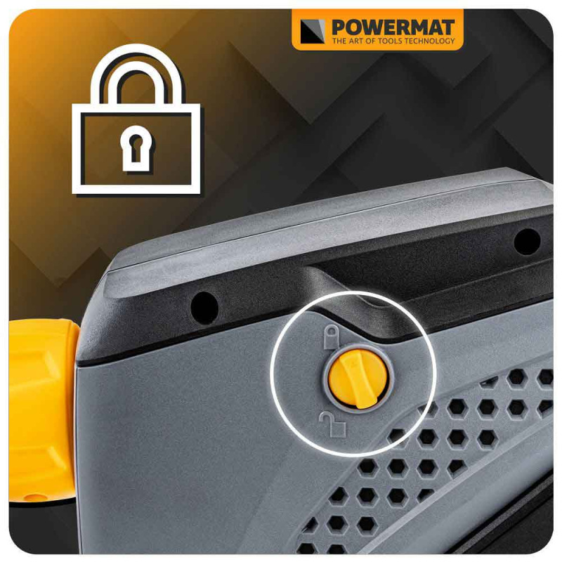 Navíjací bubon s držiakom na stenu s hadicou na vzduch, 6,5 x 10 mm, dĺžka 14 m, POWERMAT 13