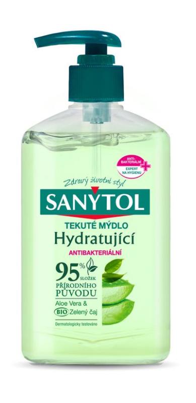 Mydlo Sanytol, antibakteriálne, tekuté, hydratujúce, 250 ml