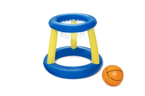 Hračka Bestway® 52418, Splash 'N' Hoop, nafukovacia, lopta a kôš do vody, 61x61 cm