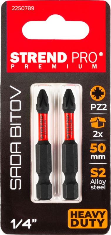 Bit Strend Pro Premium Pozidriv, PZ 2, bal. 2 ks