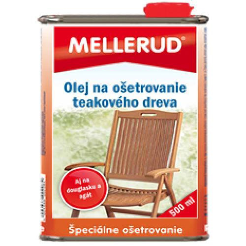 Olej Mellerud® na osetrovanie teakového dreva, 0.5 lit