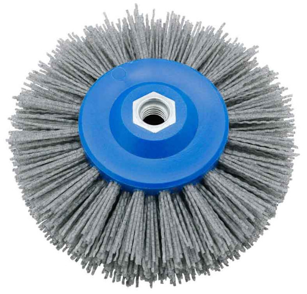 Kartáč PVC, 150 x 40 mm, zrno 120, závit M14, XL-TOOLS