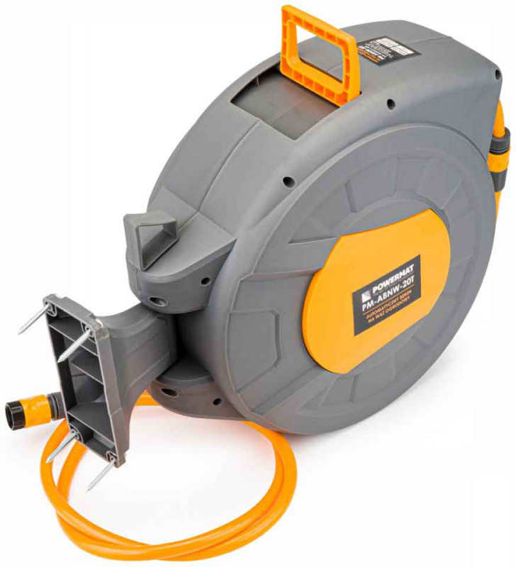 Samonavíjací závesný bubon so záhradnou hadicou 20 m, PM-ABNW-20M 9