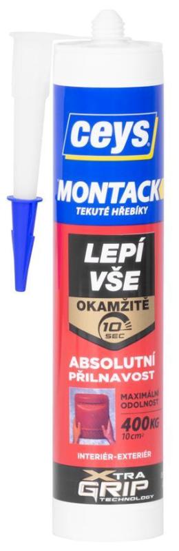 Lepidlo Ceys MONTACK LEPÍ VŠETKO OKAMŽITE, 450 g