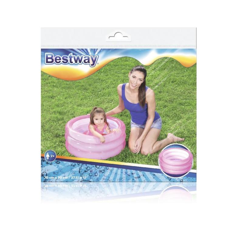 Bazénik Bestway® 51033, Kiddie Pool, detský, nafukovací, mix farieb, 70x30 cm 4