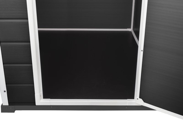 Domček Keter ESSENTIAL 6x4, tmavo-sivý, záhradný, 112x184x195 cm 1