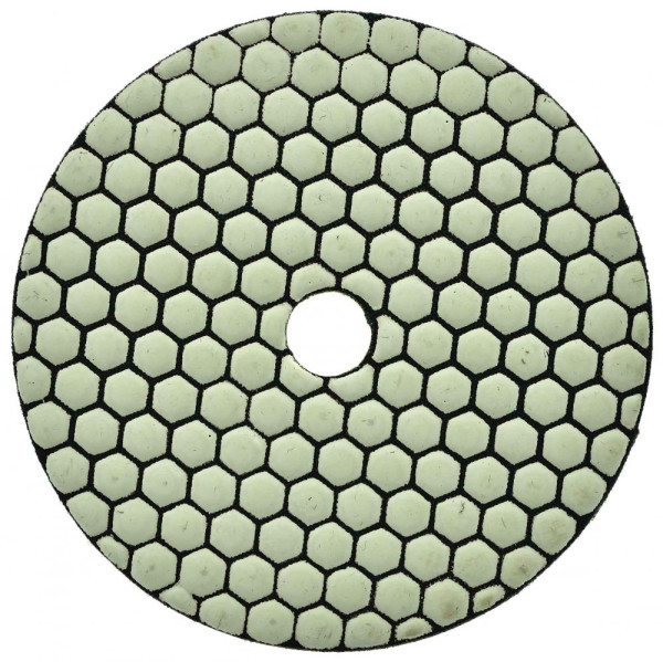 Brúsny diamantový kotúč 125 mm, zrno 3000 suchý zips, brúsenie na sucho, GEKO 2