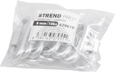 Karabinka Strend Pro, s maticou, 8 mm, bal. 10 ks 3