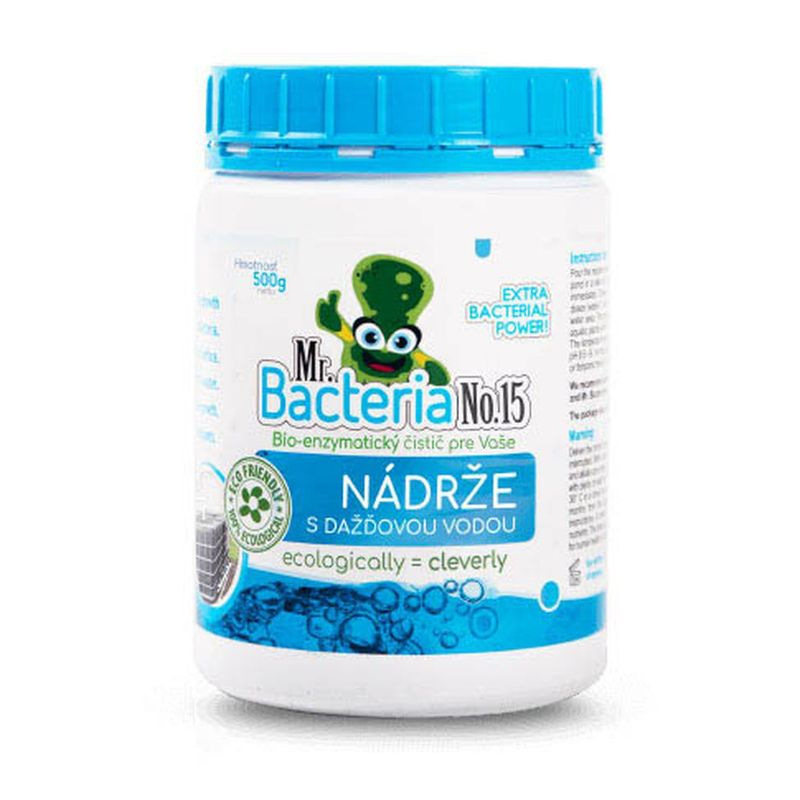 Aktivátor Mr.Bacteria No.15, do nádrže s dažďovou vodou, 500 g 7