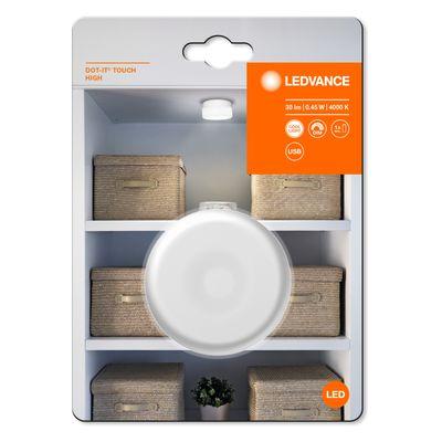 Svietidlo LEDVANCE DOT-IT TOUCH®, LED dotykové, stmievateľné, bezdrôtové, 4000K, USB nabíjanie 2