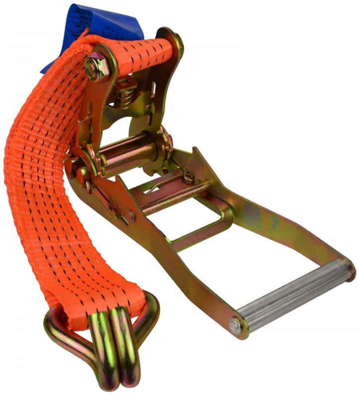 Remeň upínací s račňou 5000 kg, 2 háky, 50 mm x 4 m, GEKO 3