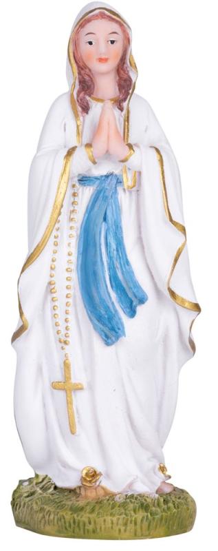 Dekorácia MagicHome Vianoce, Panna Mária, polyresin, 12,7 cm