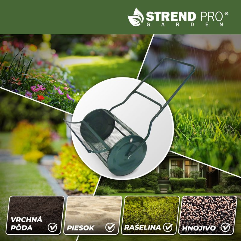 Valec Strend Pro Garden, na trávnu zmes/substrát 8