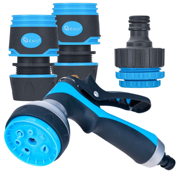 Navíjací bubon s držiakom na stenu so záhradnou hadicou 20 m, GEKO 16