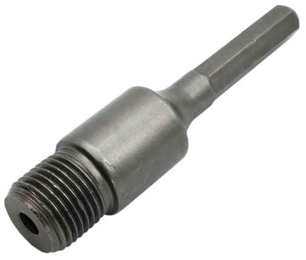 Adaptér na vídiovú korunku, dĺžka 110 mm, závit M22, upínanie 6 HRAN, XL-TOOLS 2