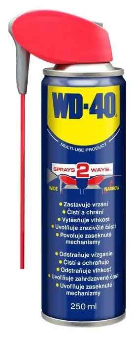 Sprej mazací a konzervačný WD-40, 250 ml, Smart Straw