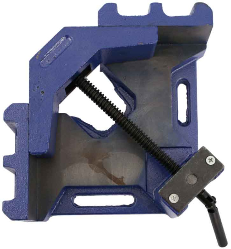 Zverák uhlový so zaistením 100 mm, max. šírka 60 mm, 9,5 kg, XL-TOOLS