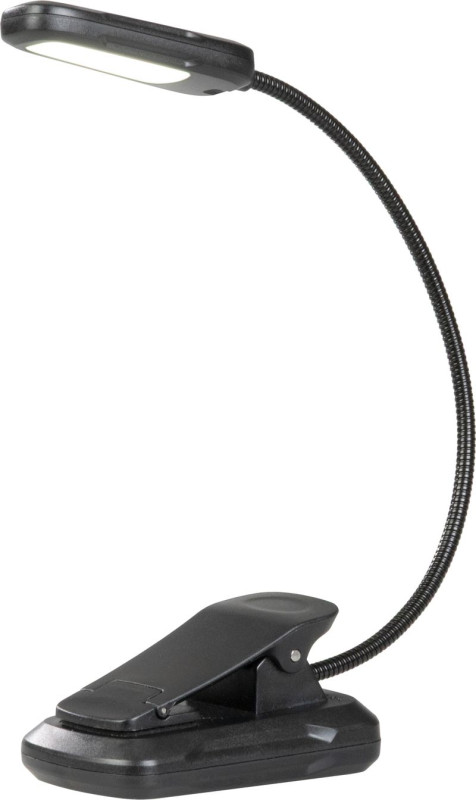 Lampa Strend Pro, na čítanie knihy, LED, USB, 24 lm, 3 farebné odtiene, stmievateľná, nabíjateľná 1